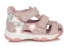 D.D.STEP - AC64-762M Pink LED SVÍCENÍ, letné topánky