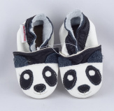 FIORINO ekoTUPTUSIE kožené topánočky - PANDA