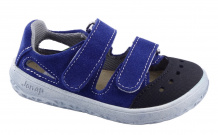 Jonap Fela modrá, letná obuv BAREFOOT
