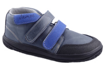 Jonap Ella modrá, celoročná obuv BAREFOOT