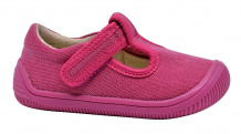 Barefoot Protetika - Kirby fuxia textilná obuv, 00