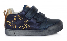 D.D.Step - S068-194AL Royal Blue, dievčenská celoročná obuv