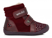 D.D.Step - W063-829M Raspberry, zimná obuv