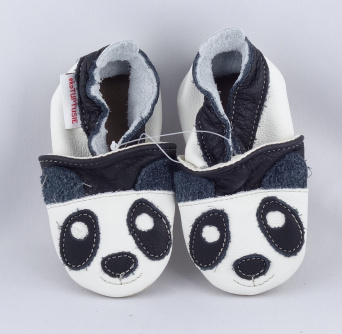 Zvětšit FIORINO ekoTUPTUSIE kožené topánočky - PANDA