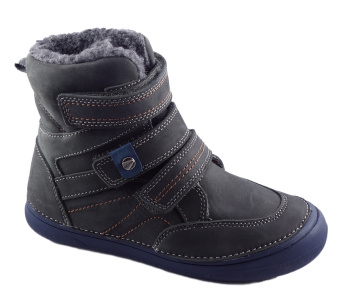 Zvětšit D.D.Step - W078-222BL Dark Grey, chlapčenská zimná obuv