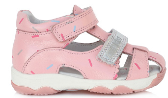 Zvětšit D.D.STEP - G064-317A Baby pink, dievčenské letné topánky